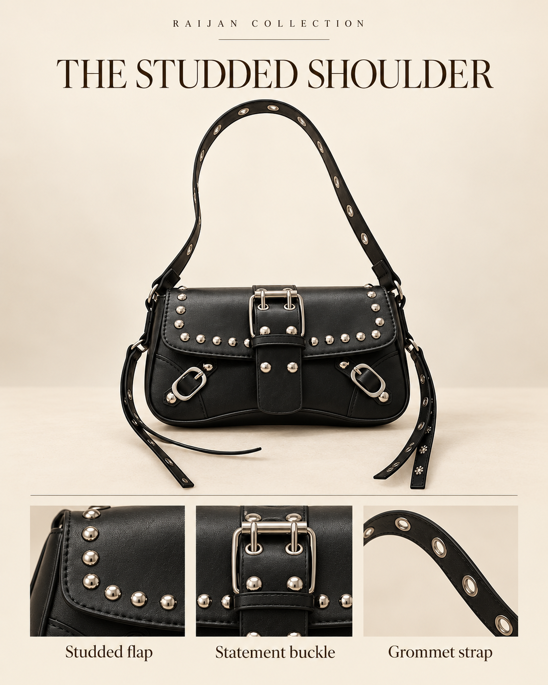 The Studded Shoulder