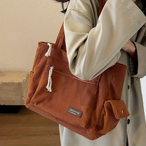 The Corduroy Pocket Tote